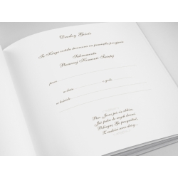 Księga gości komunijnych 20,5x20,5cm