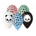 Balony Premium Panda 13cali 33cm 5szt