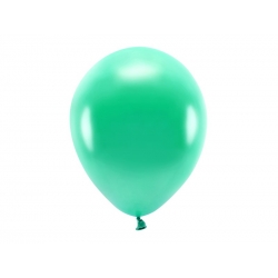 Balony Eco metaliczne zielone 12cali 30cm 10szt