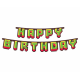 Girlanda papierowa Game On Happy Birthday 160cm