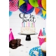 Świeczki urodzinowe kolorowe 6,5cm 6szt