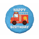 Balon foliowy Happy Birthday Straż Pożarna 18cali