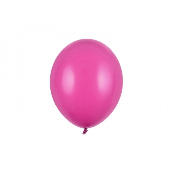 Balony pastelowe różowe ogniste 11cali 27cm 10szt Strong