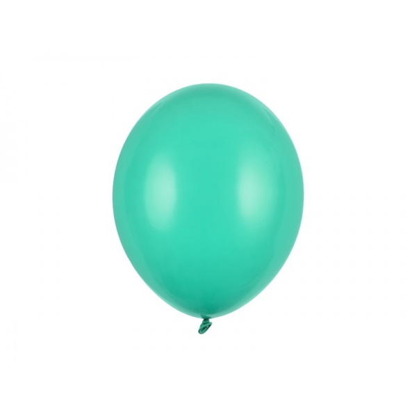 Balony pastelowe zielone aquamarine 12cali 30cm 10szt Strong