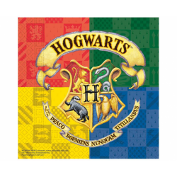 Serwetki papierowe Harry Potter Hogwarts Houses 33x33cm 20szt
