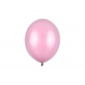 Balony metaliczne różowe cukierkowe 11cali 27cm 10szt Strong
