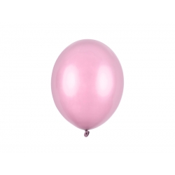 Balony metaliczne różowe cukierkowe 10cali 26cm 100szt