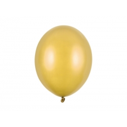 Balony metaliczne złote 12cali 30cm 100szt