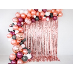 Balony metaliczne rose gold 12cali 30cm 50szt Strong