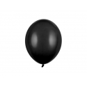 Balony pastelowe czarne 11cali 27cm 10szt Strong