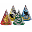 Czapeczki papierowe Harry Potter Hogwarts Houses 6szt