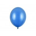Balony metaliczne niebieskie chabrowe 12cali 30cm 10szt