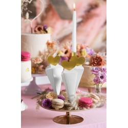 Pudełeczka Serca białe 6szt