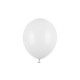 Balony pastelowe białe 10cali 26cm 100szt