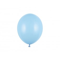Balony pastelowe błękitne 11cali 27cm 10szt Strong