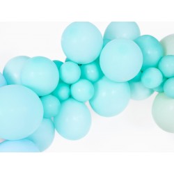 Balony pastelowe jasnomiętowe 11cali 27cm 10szt Strong
