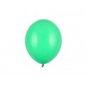 Balony pastelowe zielone 11cali 27cm 10szt Strong