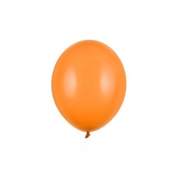 Balony pastelowe pomarańczowe mandarynkowe 11cali 27cm 10szt Strong