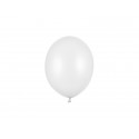 Balony metaliczne białe 5cali 12cm 100szt Strong