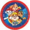 Talerzyki papierowe Psi Patrol 23cm 8szt