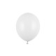 Balony pastelowe białe 11cali 27cm 50szt Strong