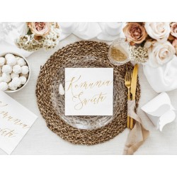 Serwetki papierowe Komunia Święta 33x33cm 20szt