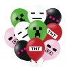 Balony gamingowe mix kolorów 12cali 30cm 10szt